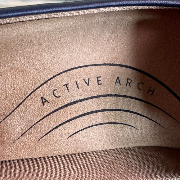 Lifestride Beverly Blue Loafer Shoe Size 8.5N Arch Support Formal Work Office - Picture 7 of 11